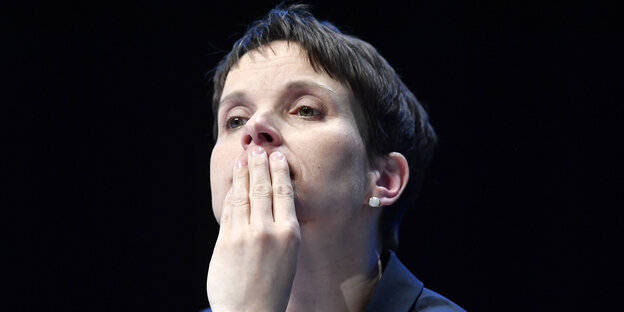AfD-Vorsitzende Frauke Petry AfD-Vorsitzende Frauke Petry
