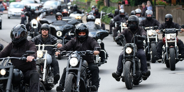 Ganz viele Motorräder