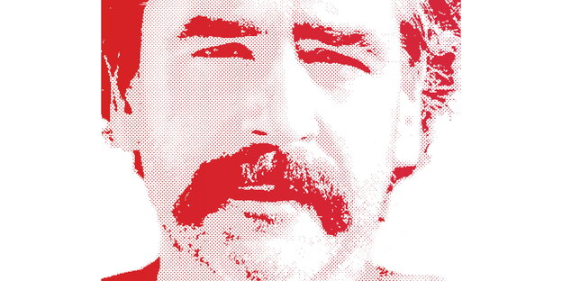 Deniz Yücel als Plakatmotiv Deniz Yücel als Plakatmotiv