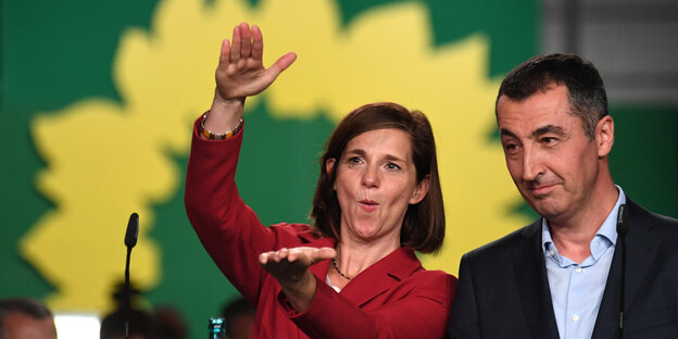 Cem Özdemir und Katrin Göring-Eckardt Cem Özdemir und Katrin Göring-Eckardt