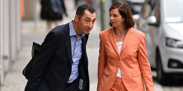 Cem Özdemir und Katrin Göring-Eckardt Cem Özdemir und Katrin Göring-Eckardt