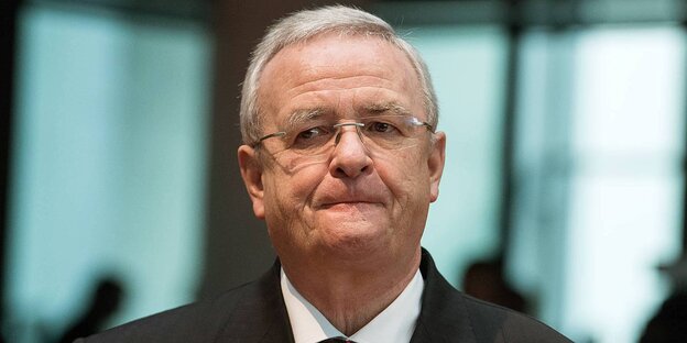 Martin Winterkorn guckt zweifelnd