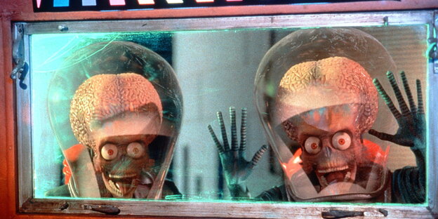 Aliens aus dem Film Mars-Attacks