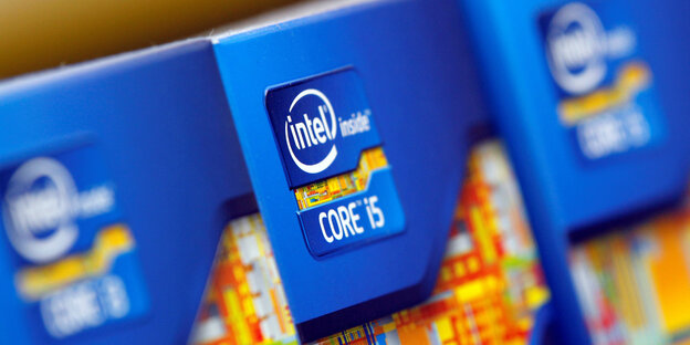 Drei Intel-Prozessoren Drei Intel-Prozessoren
