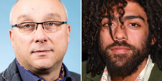 Ein Zusammenschnitt der Fotos von Jens Maier und Noah Becker Ein Zusammenschnitt der Fotos von Jens Maier und Noah Becker