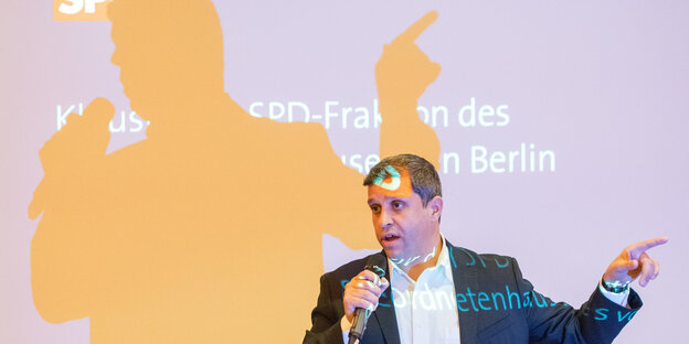 SPD-Fraktinoschef Raed Saleh SPD-Fraktinoschef Raed Saleh
