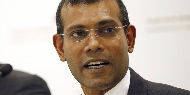 Mohamed Nasheed im Porträt Mohamed Nasheed im Porträt