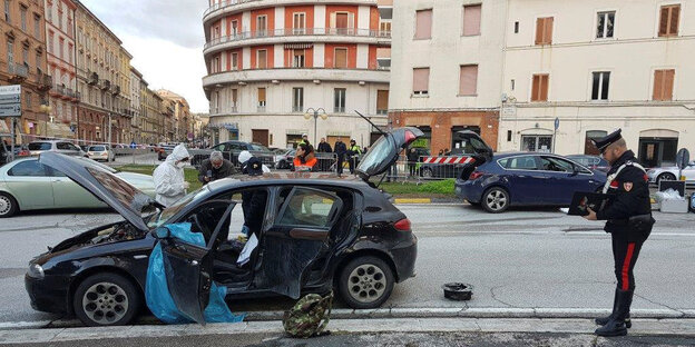 Auto des Tatverdächtigen Auto des Tatverdächtigen