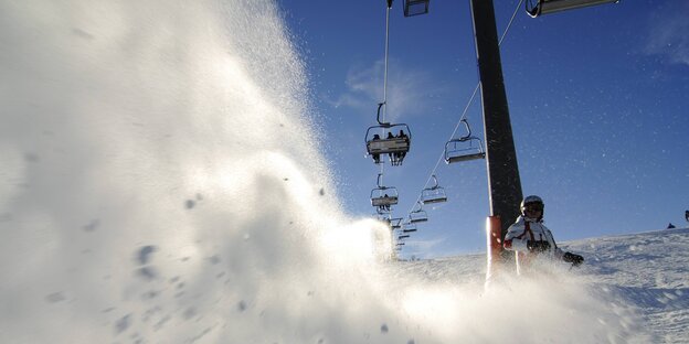 Skilift im Sudelfeld