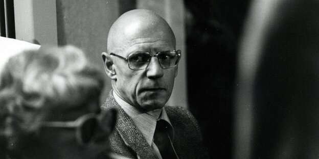 Michel Foucault guckt skeptisch Michel Foucault guckt skeptisch
