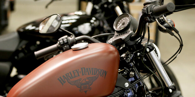 Eine Harley Davidson Eine Harley Davidson