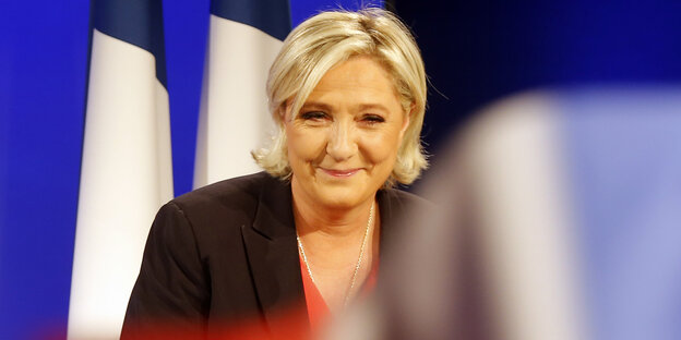 Marine Le Pen beim Parteitag des Front National Marine Le Pen beim Parteitag des Front National