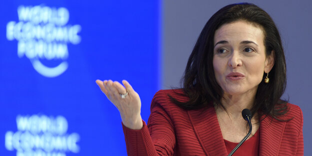 Sheryl Sandberg ist ranghohe Facebook-Managerin und die Nummer 2 nach Zuckerberg