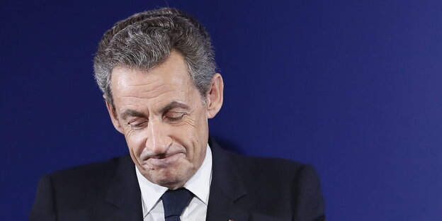 Sarkozy Porträt Sarkozy Porträt