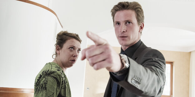 Meike und Joachim Voss aus dem Frankfurter Tatort Meike und Joachim Voss aus dem Frankfurter Tatort