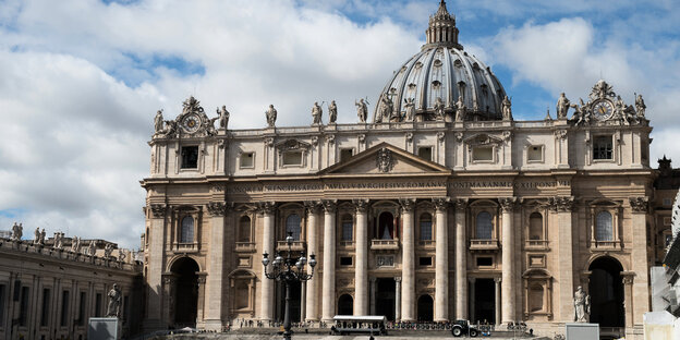 Der Petersdom in Rom Der Petersdom in Rom