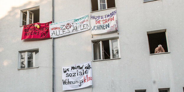 Das besetzte Haus in Berlin