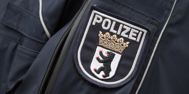 Der Bär im Wappen der Berliner Polizei Der Bär im Wappen der Berliner Polizei