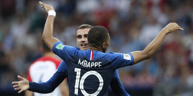 Griezmann und Mbappé Griezmann und Mbappé