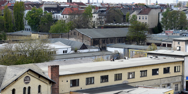 Blick ins Dragoner-Areal Blick ins Dragoner-Areal