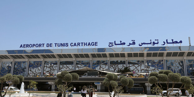 Der Flughafen von Tunis