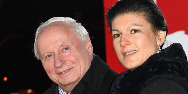Oskar Lafontaine und Sahra Wagenknecht Oskar Lafontaine und Sahra Wagenknecht