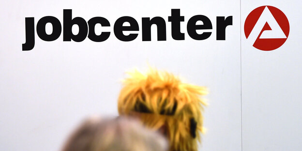 Das Logo eines Jobcenters Das Logo eines Jobcenters