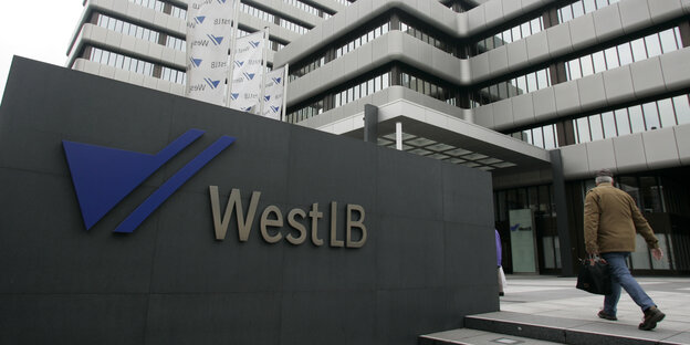 Das Logo der WestLB Das Logo der WestLB