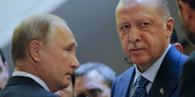 Wladimir Putin und Recep Tayyip Erdoğan Wladimir Putin und Recep Tayyip Erdoğan