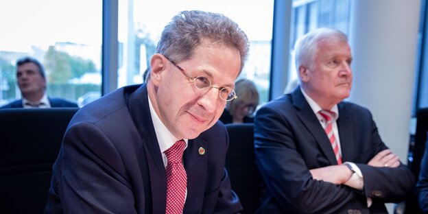 Maaßen und Seehofer Maaßen und Seehofer