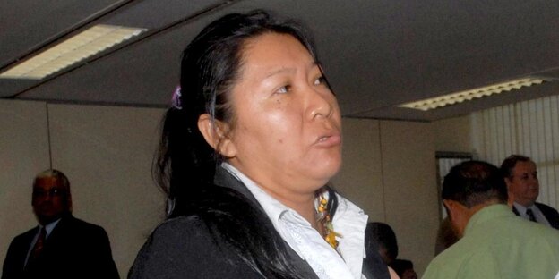 Joênia Wapichana im Porträt Joênia Wapichana im Porträt