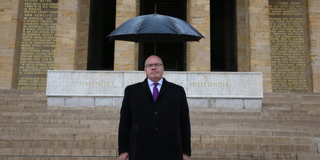 Peter Altmaier während seinem Besuch in der Türkei Peter Altmaier während seinem Besuch in der Türkei