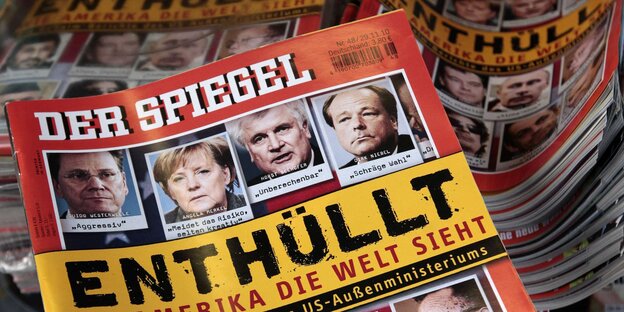 DAs Cover einer Spiegel-Ausgabe DAs Cover einer Spiegel-Ausgabe