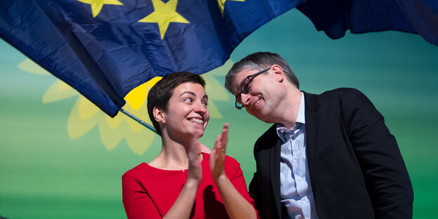 Ska Keller und Sven Giegold Ska Keller und Sven Giegold