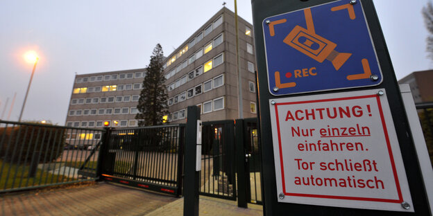 Das Gebäude des Verfassungsschutzes in Hannover Das Gebäude des Verfassungsschutzes in Hannover