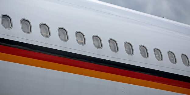 Das Flugzeug der Bundeskanzlerin Das Flugzeug der Bundeskanzlerin