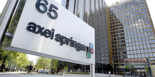 Das alte Springer-Verlagsgebäude Das alte Springer-Verlagsgebäude