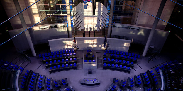 Plenum des Bundestags Plenum des Bundestags