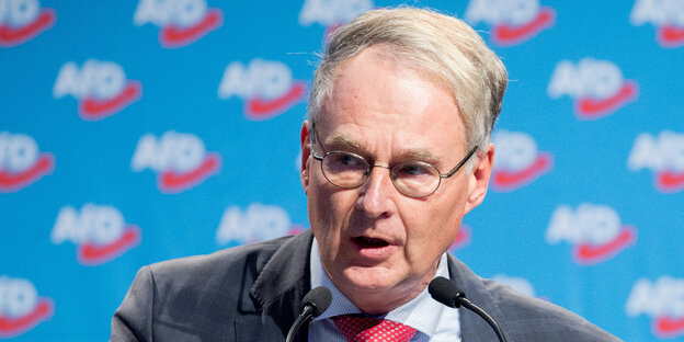 oland Hartwig, Bundestagsabgeordneter der rechtspopulistischen Partei Alternative für Deutschland (AfD oland Hartwig, Bundestagsabgeordneter der rechtspopulistischen Partei Alternative für Deutschland (AfD