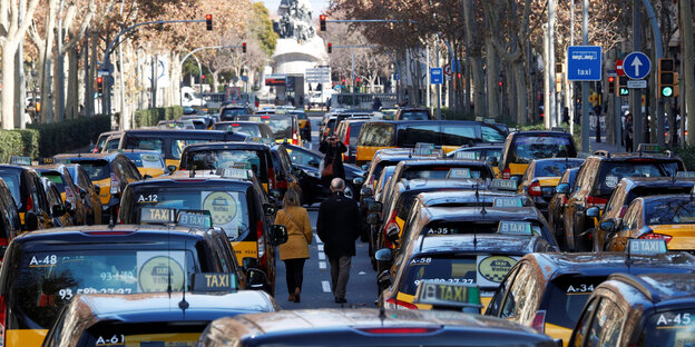 Taxis in Barcelona