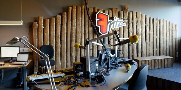 ein Radiostudio ein Radiostudio