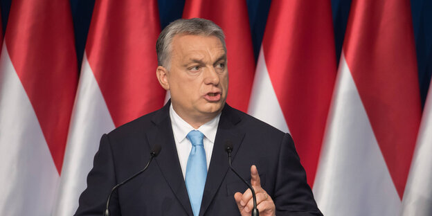 Ungarns Regierungschef Viktor Orbán Ungarns Regierungschef Viktor Orbán