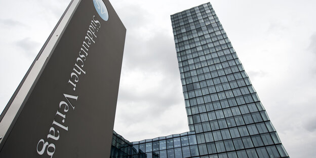 Das Gebäude des Süddeutschen Verlags in München Das Gebäude des Süddeutschen Verlags in München