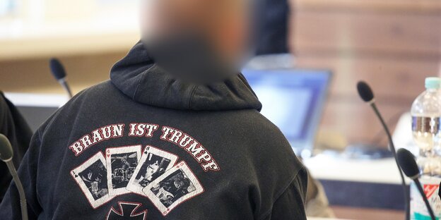 Angeklagter Neonazi vor Gericht Angeklagter Neonazi vor Gericht