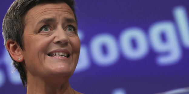 Margrethe Vestager, EU-Kommissarin für Wettbewerb Margrethe Vestager, EU-Kommissarin für Wettbewerb