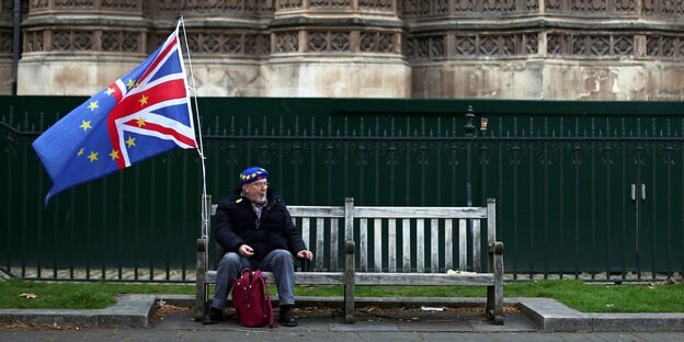 Anti-Brexit-Demonstrant in London Anti-Brexit-Demonstrant in London