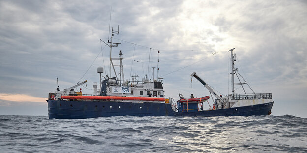 Das Rettungsschiff "Alan Kurdi" Das Rettungsschiff "Alan Kurdi"