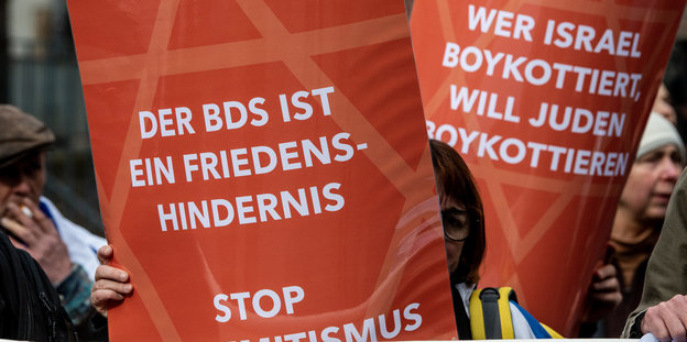 Bundestag verurteilt BDS-Bewegung