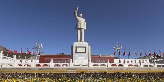 Statue von Mao Tse-tung Statue von Mao Tse-tung