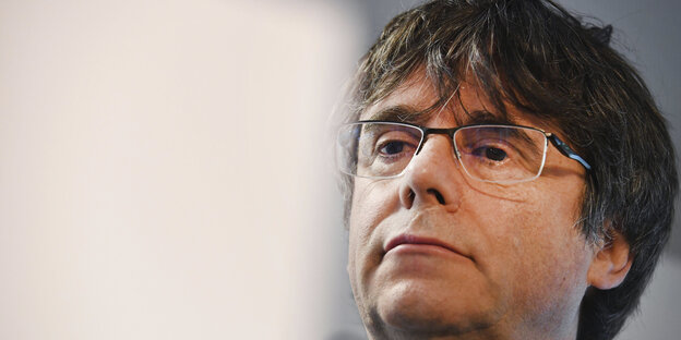 Porträt Carles Puigdemont Porträt Carles Puigdemont